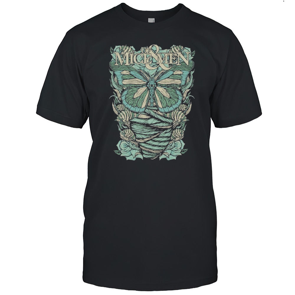 Of Mice  Men Butterfly T-shirt