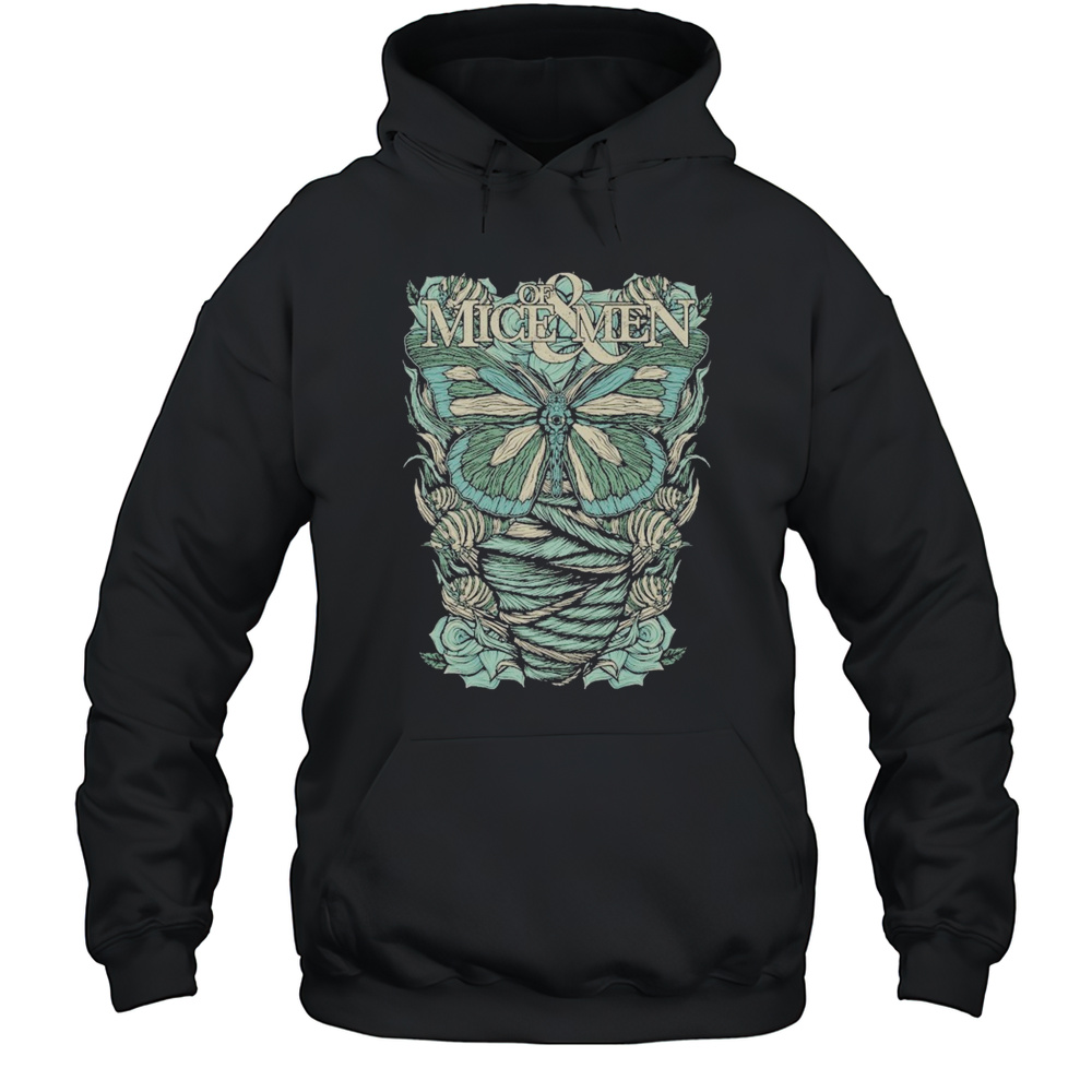 Of Mice  Men Butterfly T-shirt Unisex Hoodie