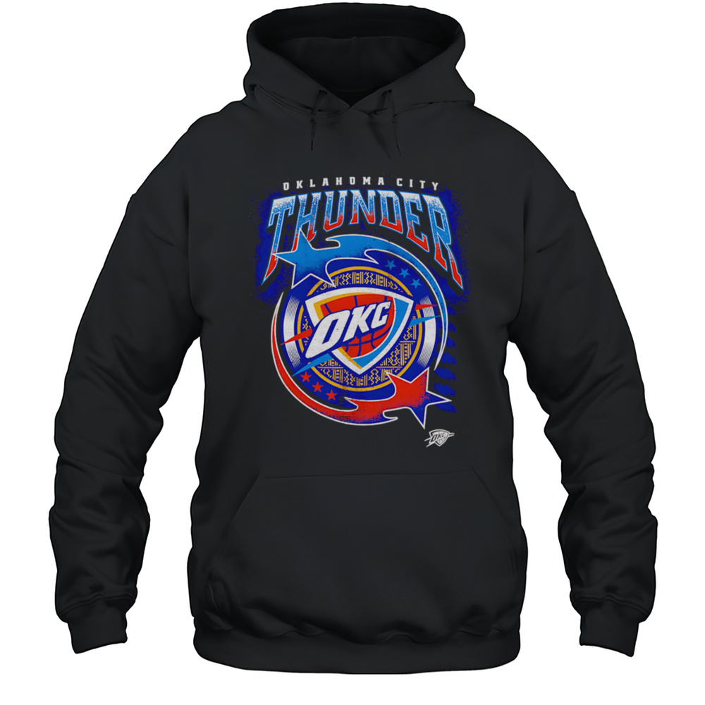 Oklahoma City Thunder Big Retro Shirt Unisex Hoodie