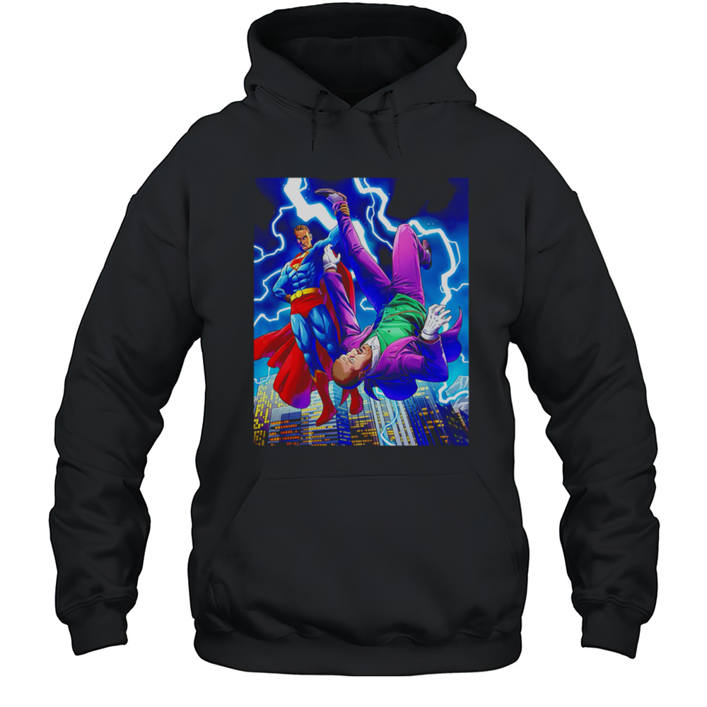 Oklahoma City Thunder Win Denver Nuggets To Western Conference Finals NBA 2025 Super Shai Vs The Joker Shirt Unisex Hoodie