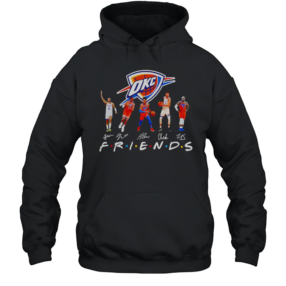 Oklahoma City Thunder X Friends Special Shirt Unisex Hoodie