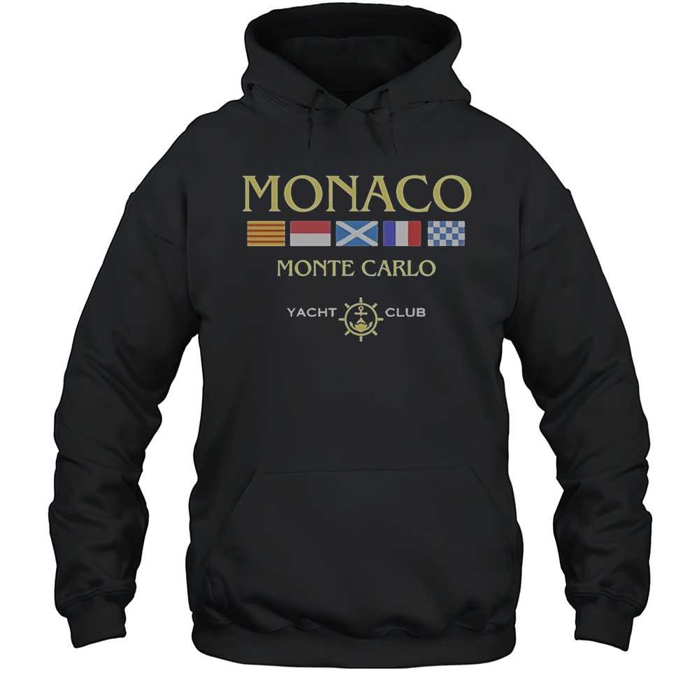 Organic Starboy Monaco Yacht Club Flags T-Shirt Unisex Hoodie