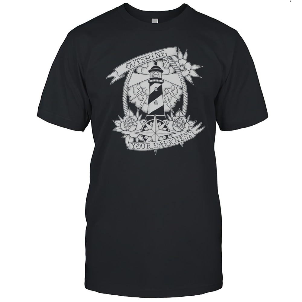 Outshine Your Darkness Rose T-shirt