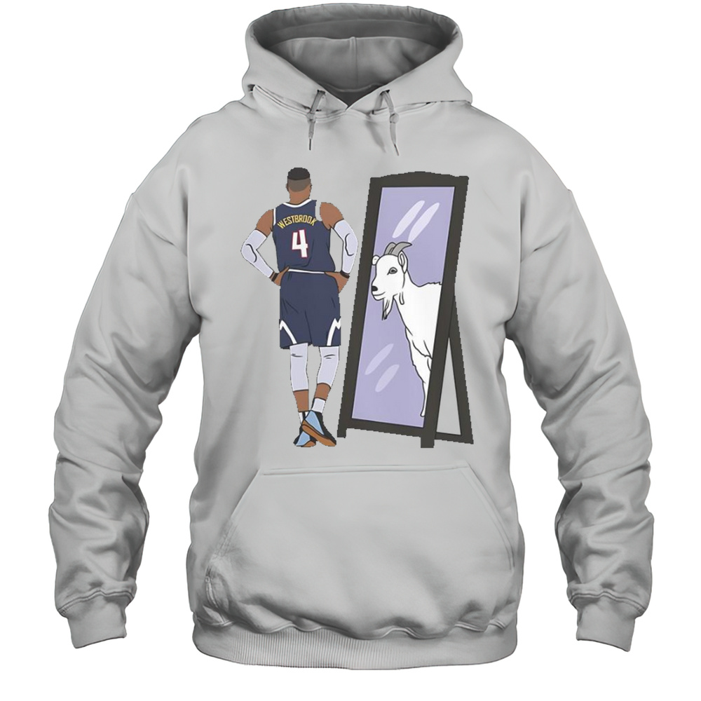 Russell Westbrook Mirror Goat Denver T-Shirt Unisex Hoodie