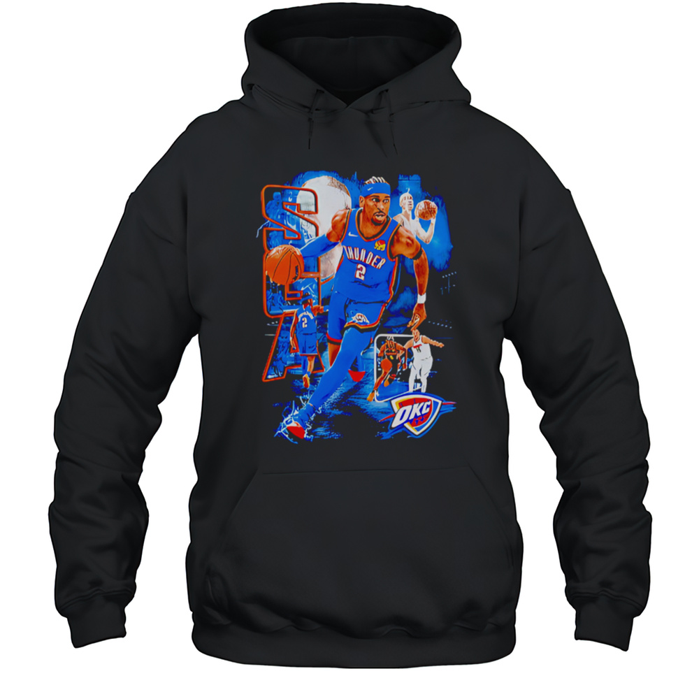 SGA Shai Gilgeous-Alexander OKC Graphic Shirt Unisex Hoodie