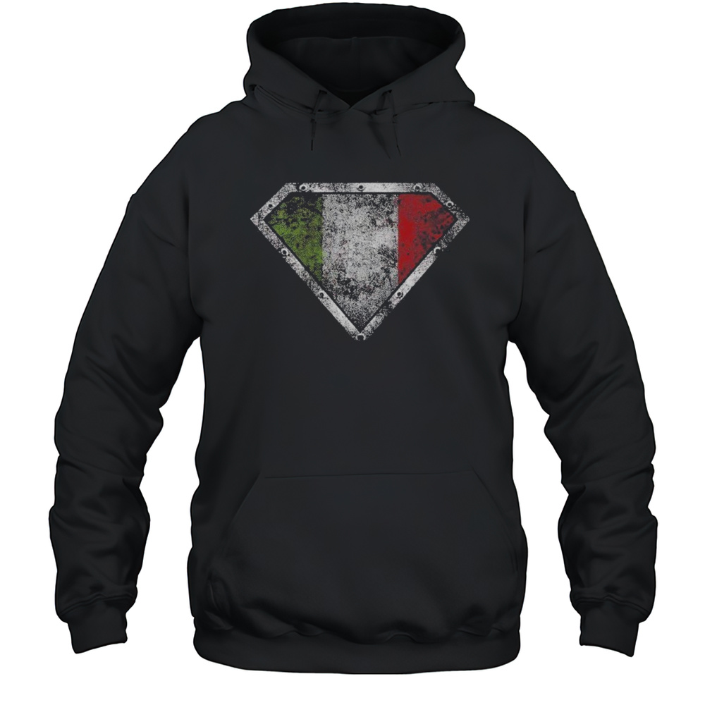 Super Italian Shield T-shirt Unisex Hoodie