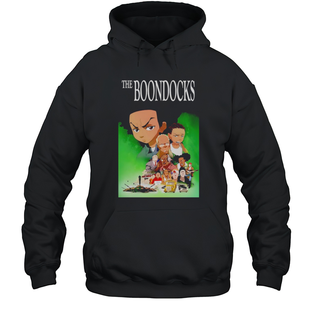 The Boondocks Cartoon Poster Shirt Unisex Hoodie