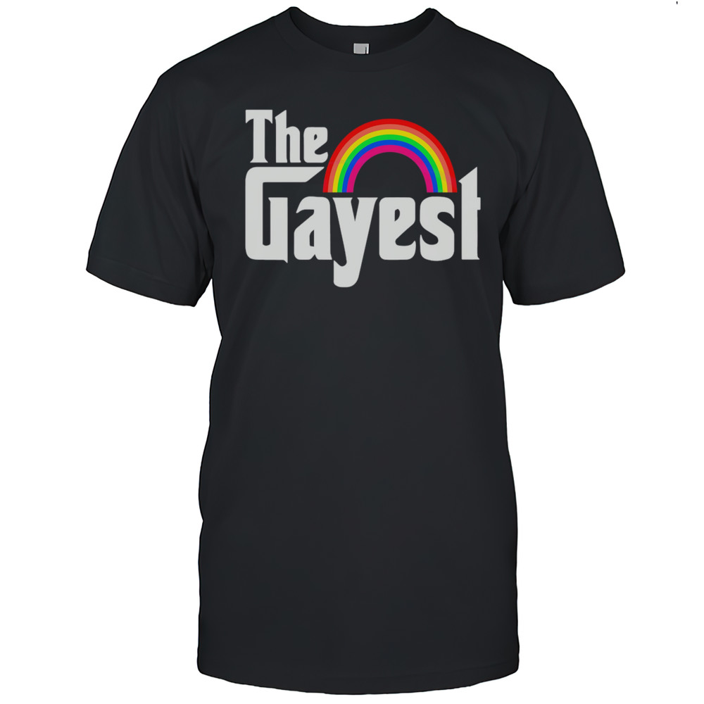 The Gayest Rainbow Lgbt Shirt