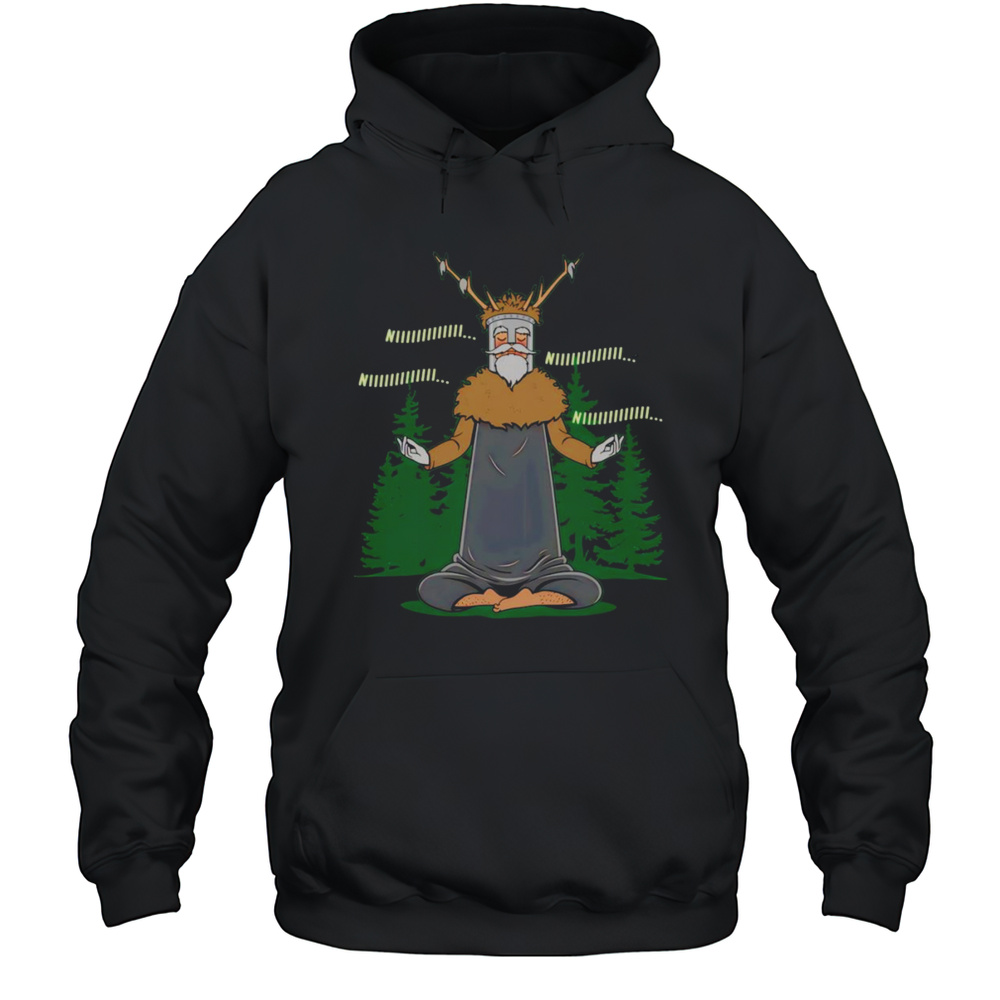 The Knight Who Practices Yoga Unisex Hoodie
