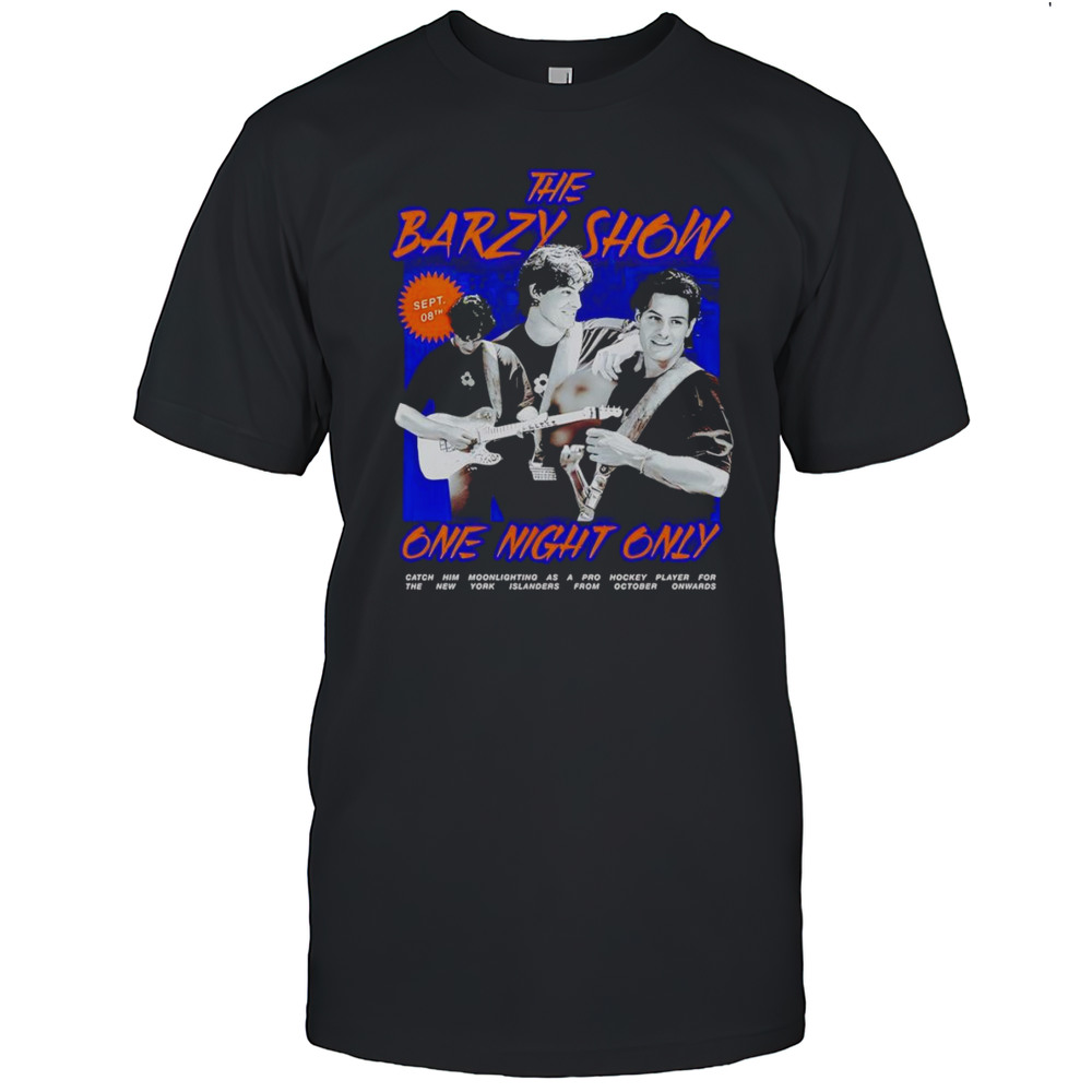 The Mathew Barzal Show One Night Only Shirt