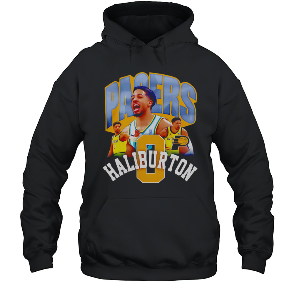 Tyrese Haliburton Indiana Pacers Fanatics Notorious 40 Shirt Unisex Hoodie