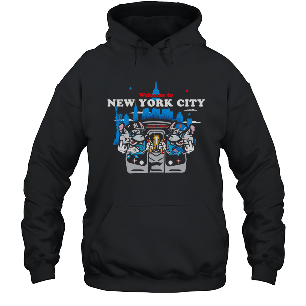 Welcome To New York City Yankee Stadium Shirt Unisex Hoodie
