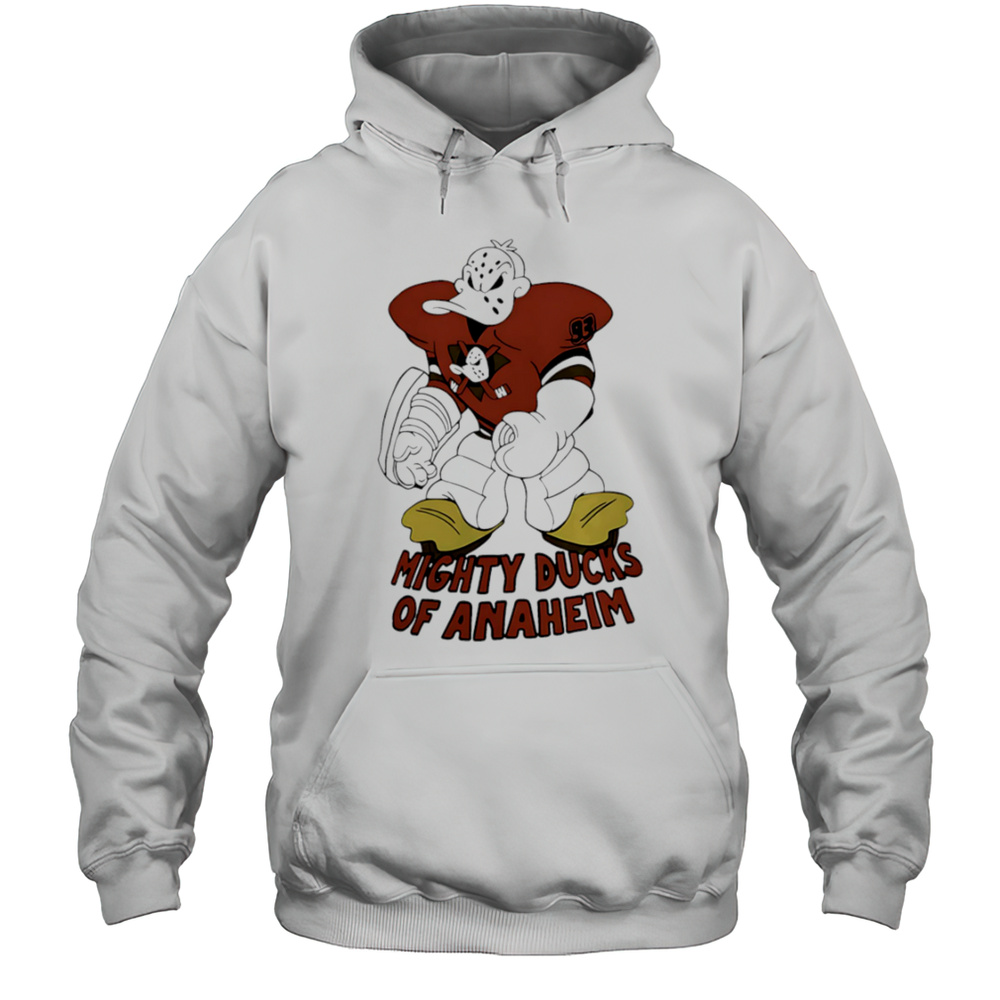 Anaheim Ducks Merch Store Double Duck Shirt Unisex Hoodie
