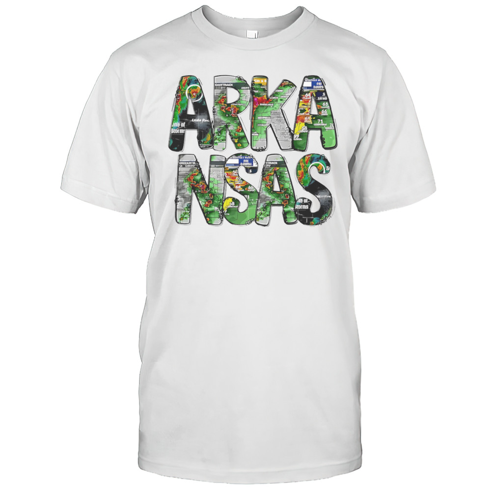 Arkansas Big Letter Shirt