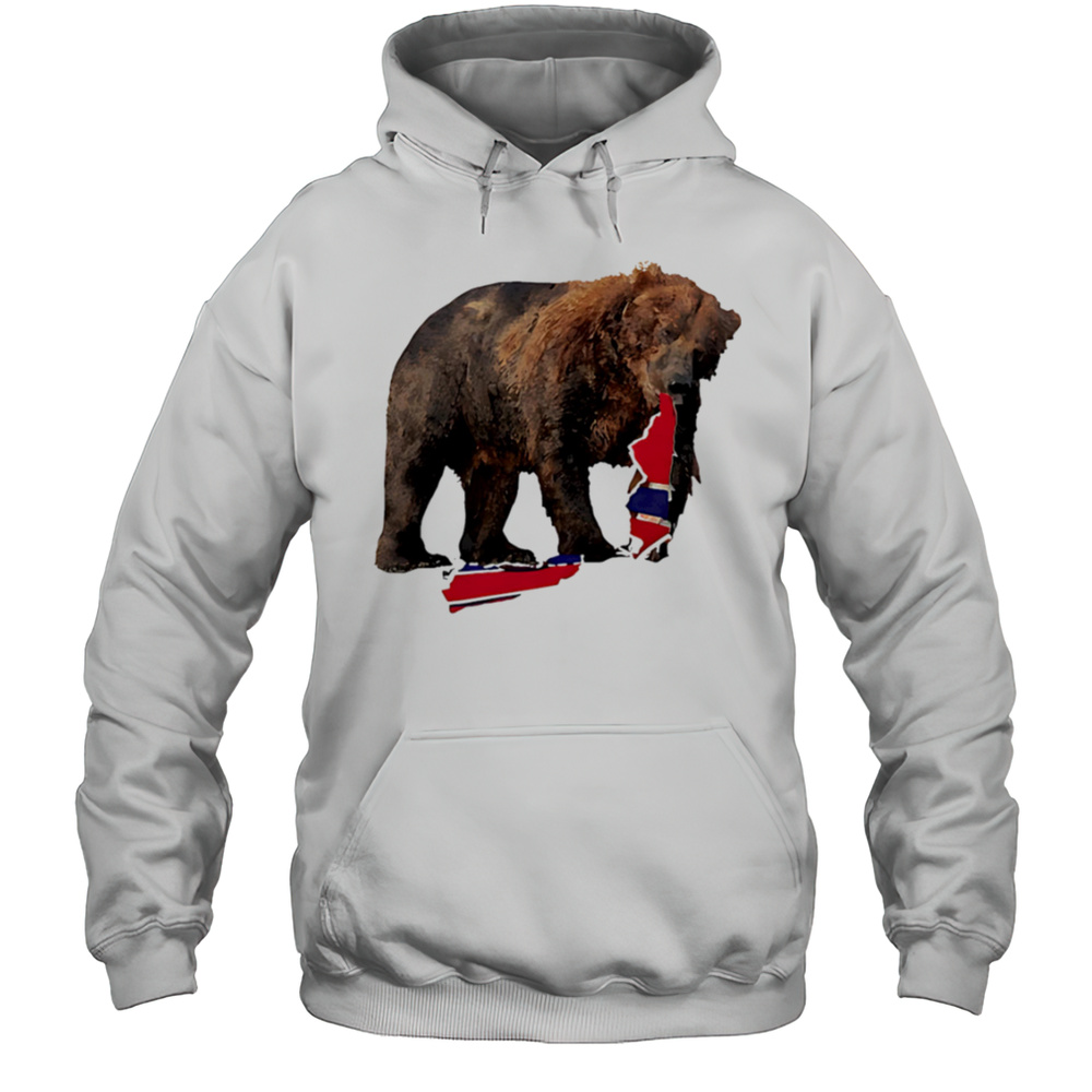 Awesome Bear Bruin Hockey Boston Shirt Unisex Hoodie