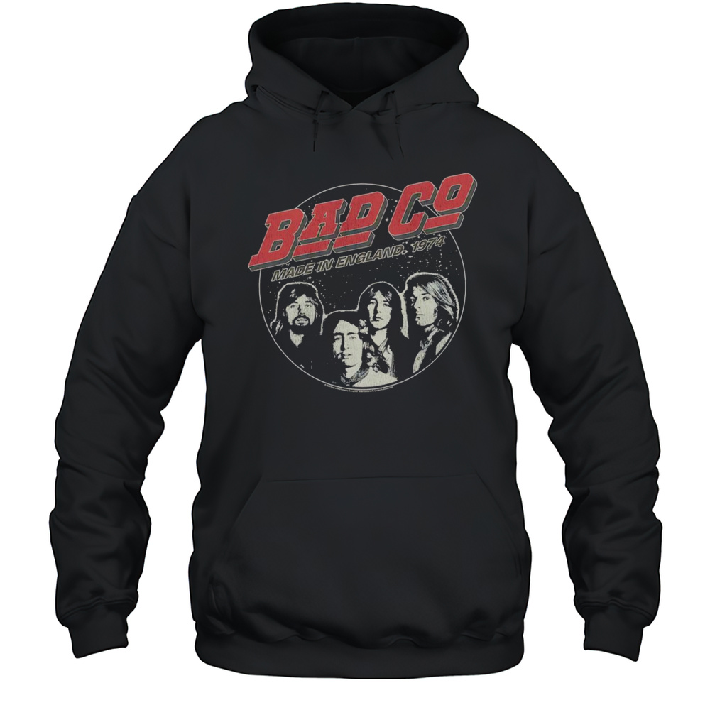 Bad Co Circle Photo Shirt Unisex Hoodie