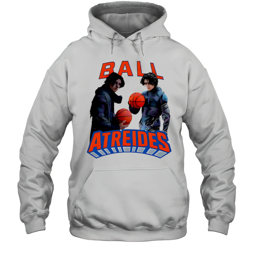 Ball Atreides New York Knicks Nba Playoffs 2025 Graphic Shirt Unisex Hoodie