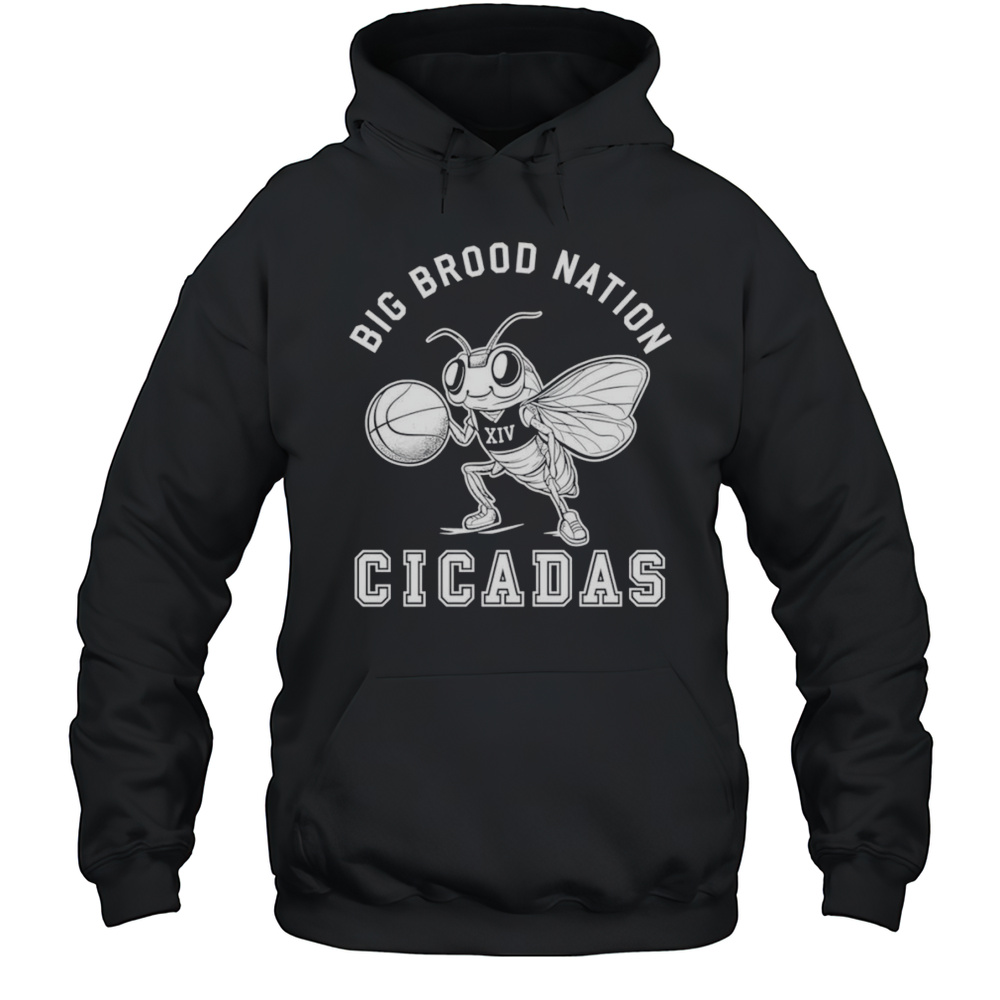 Big Brood Nation Cicadas Basketball Shirt Unisex Hoodie