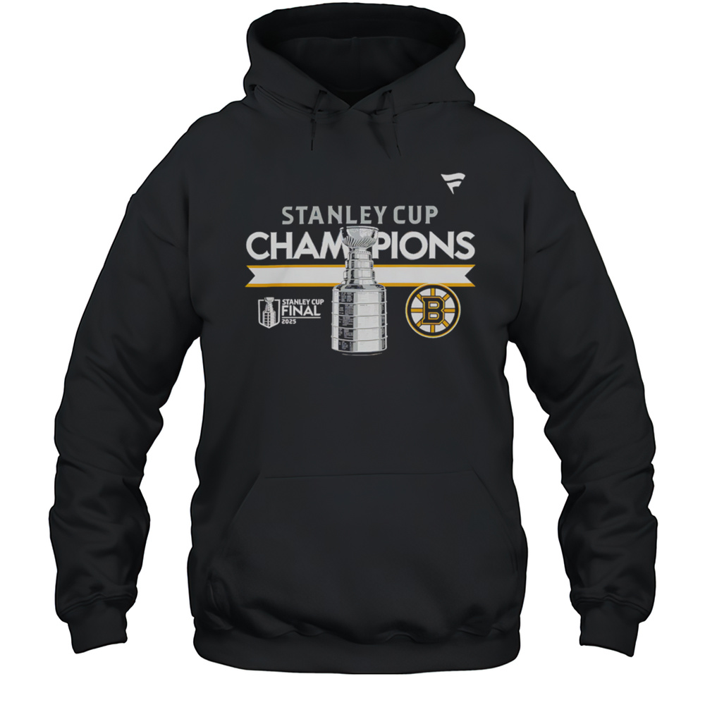 Boston Bruins NHL 2025 Stanley Cup Victory Shirt Unisex Hoodie