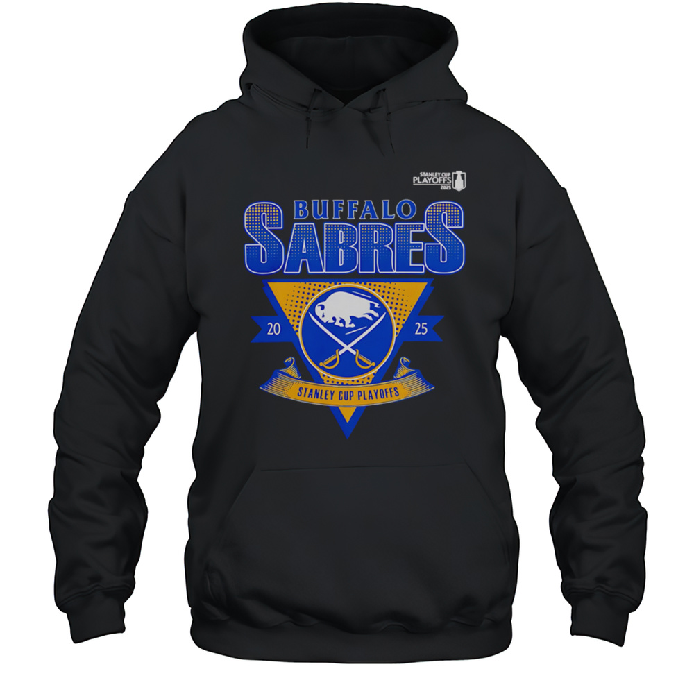 Buffalo Sabres 2025 Stanley Cup Playoff Participant Crease Shirt Unisex Hoodie