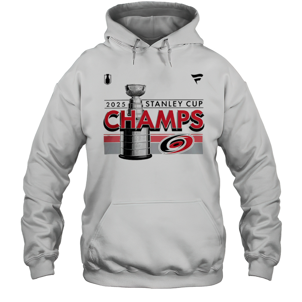 Carolina Hurricanes 2025 Stanley Cup Nhl Champions Locker Room Shirt Unisex Hoodie