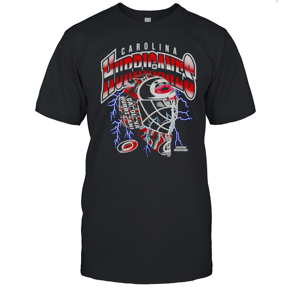 Carolina Hurricanes Crease Lightning Helmet Shirt