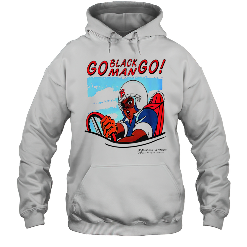 Go Black Man Go Shirt Unisex Hoodie
