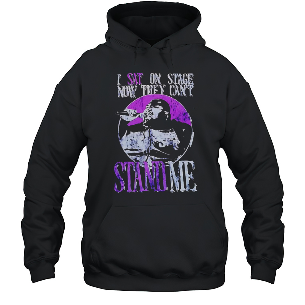 I Sat On Stage Now They Cant Stand Me Shirt Unisex Hoodie