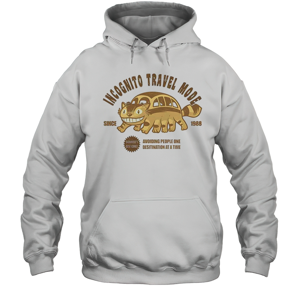 Incognito Travel Mode T-Shirt Unisex Hoodie