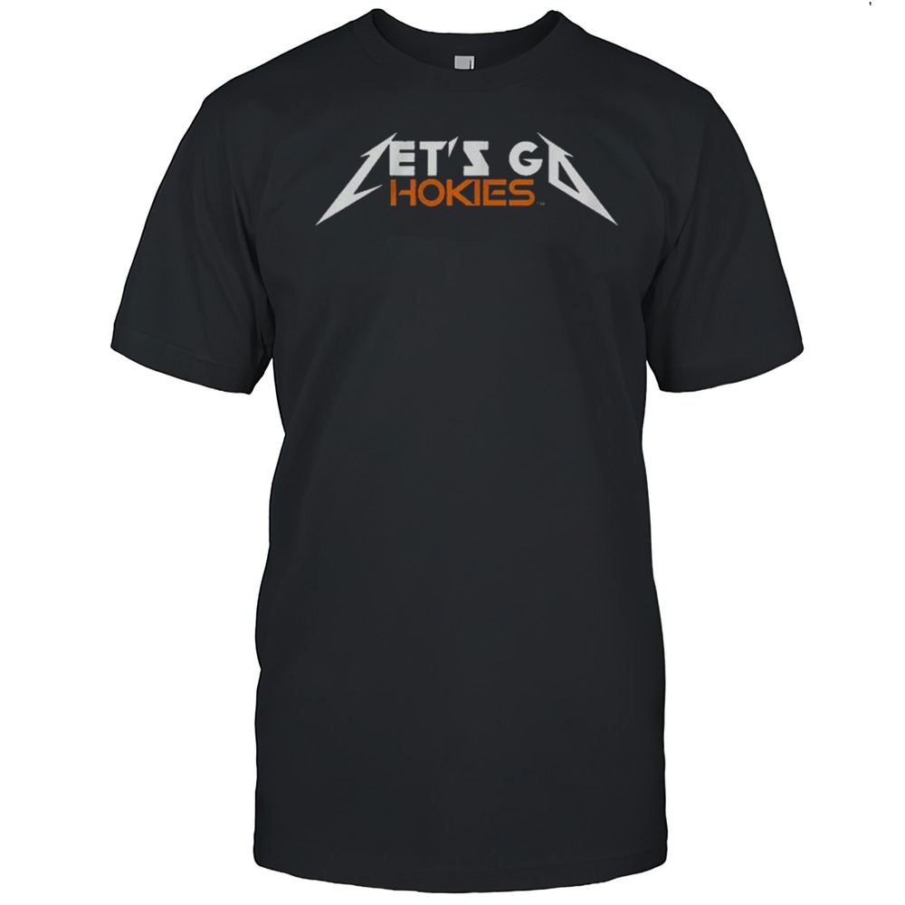 Lets Go Hokies Virginia Tech Hokies Football T-shirt