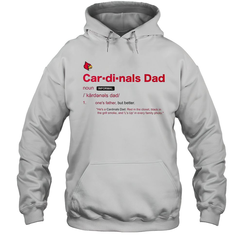Louisville Cardinals Dad Definition T-Shirt Unisex Hoodie