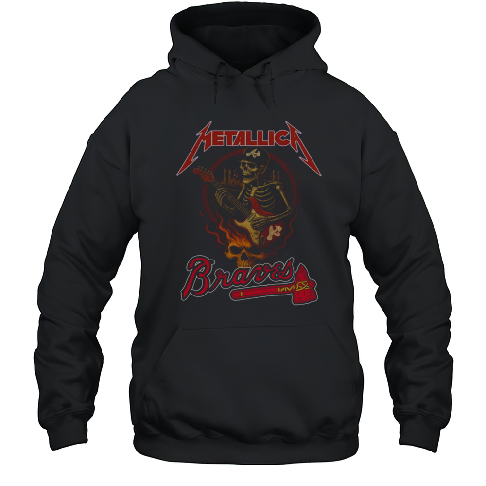 Metallica Braves T Shirt Unisex Hoodie