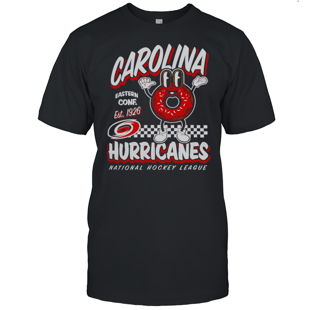 Mitchell  Ness Carolina Hurricanes Black Local Food 2025 Shirt