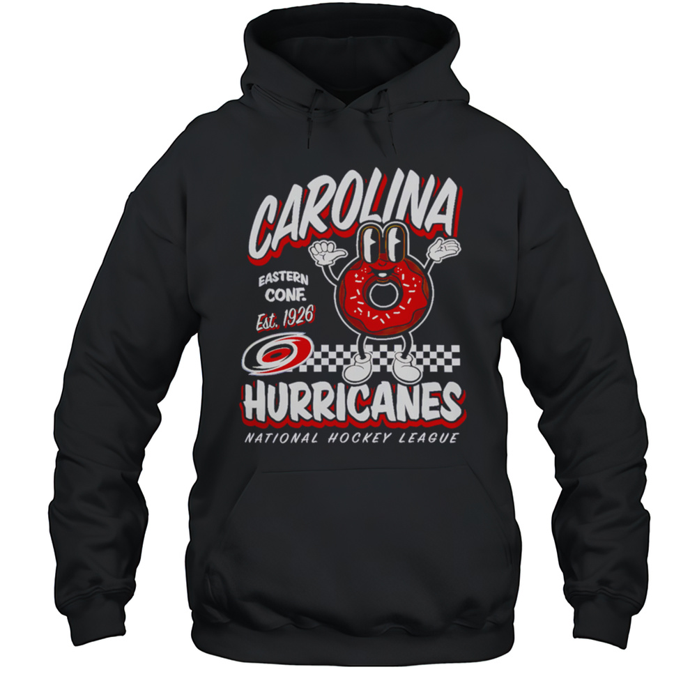 Mitchell  Ness Carolina Hurricanes Black Local Food 2025 Shirt Unisex Hoodie