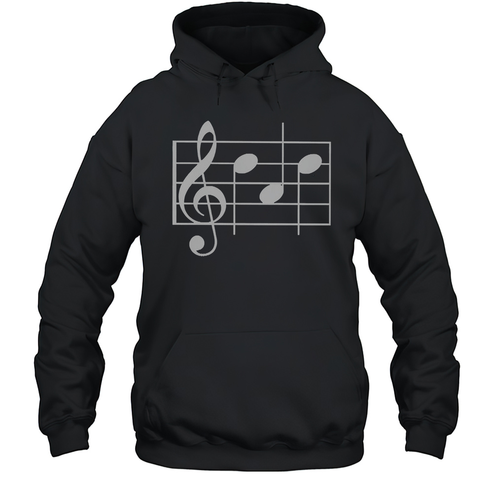 Musical Notes T-Shirt Unisex Hoodie