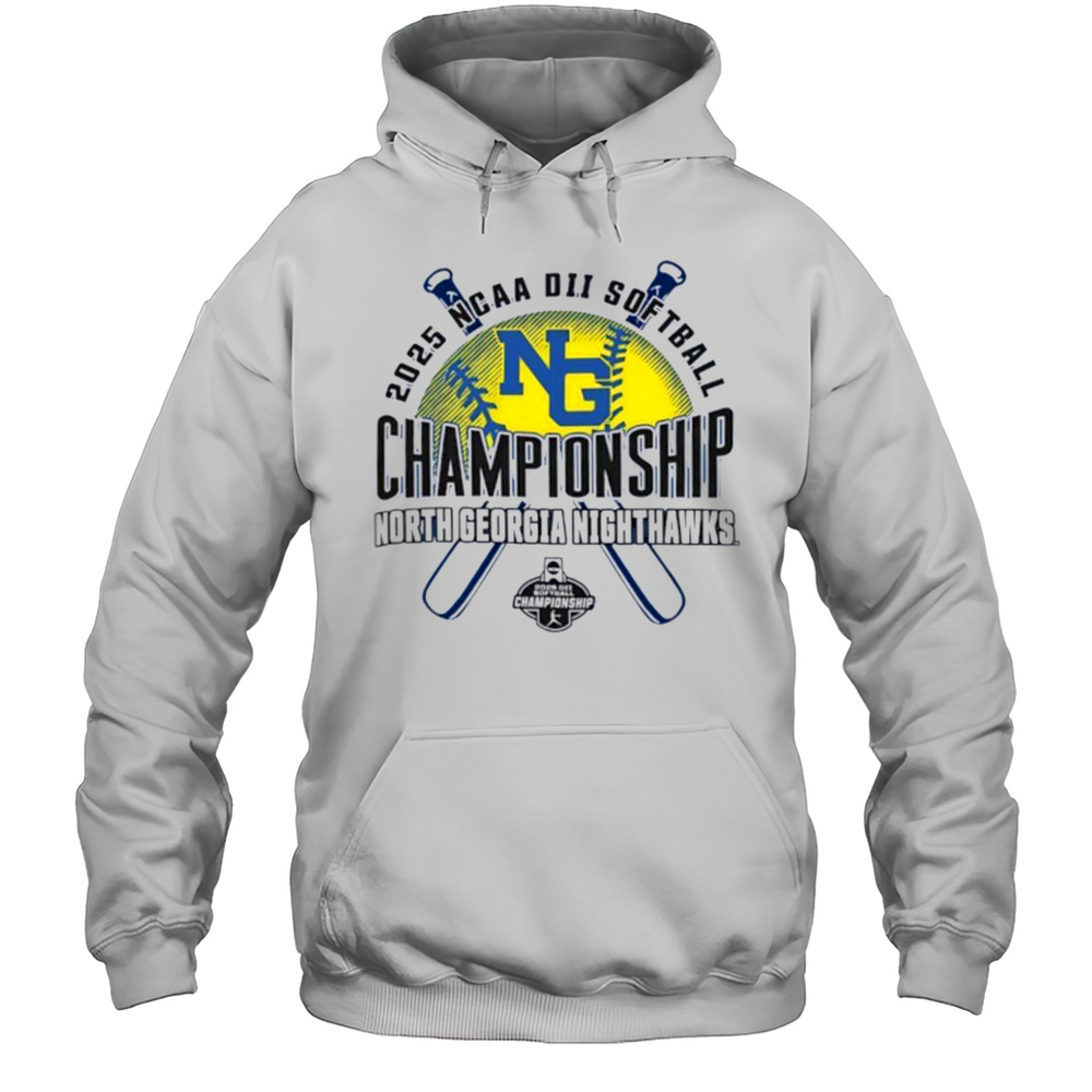 NCAA DII Softball Championship North Georgia Nighthawks 2025 Shirt Unisex Hoodie