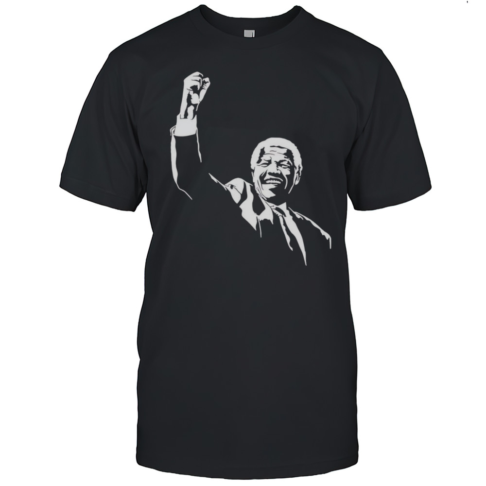 Nelson Mandela Raise Hand Shirt
