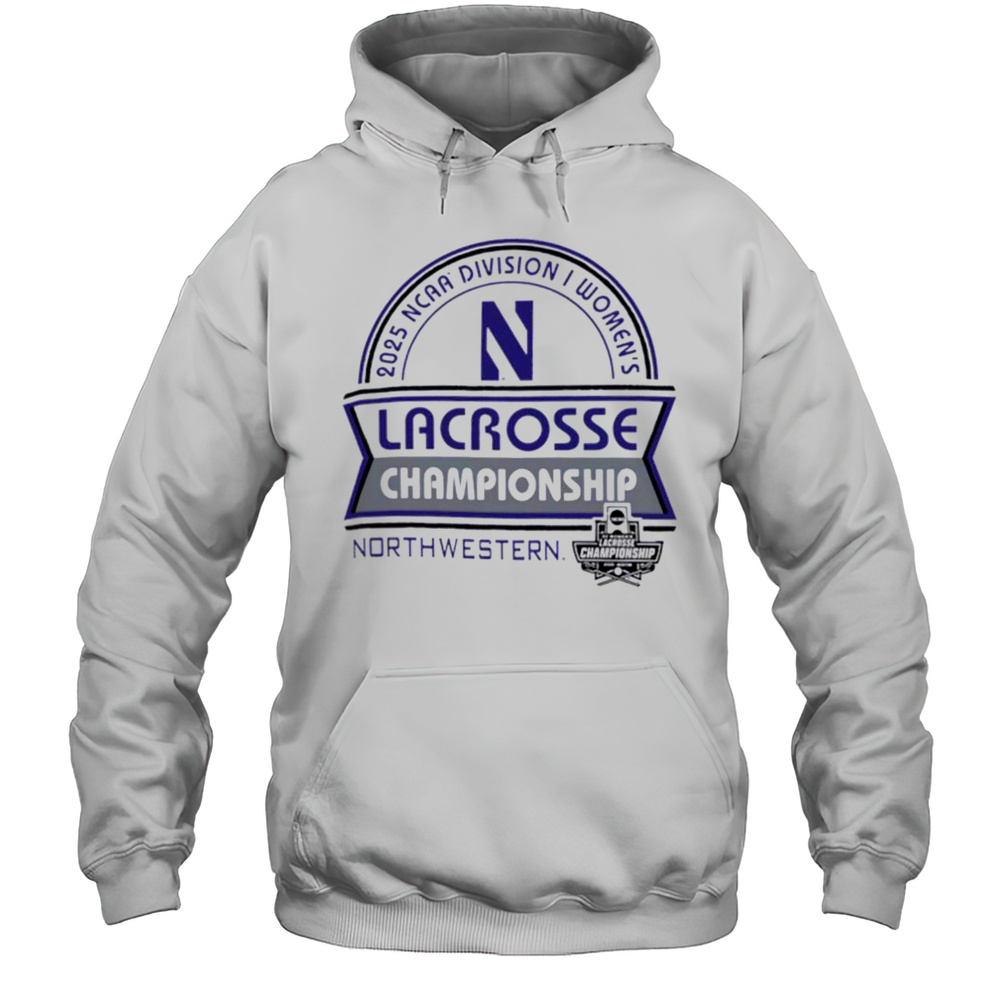 Northwestern Wildcats NCAA Division I Womens Lacrosse Championship 2025 Shirt Unisex Hoodie