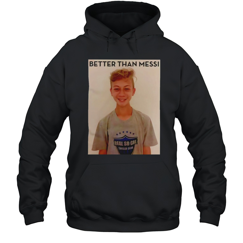 Ordaz Better Than Messi Shirt Unisex Hoodie