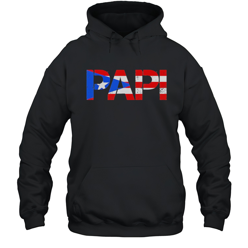 PaPi Flag Puerto Rico Shirt Unisex Hoodie