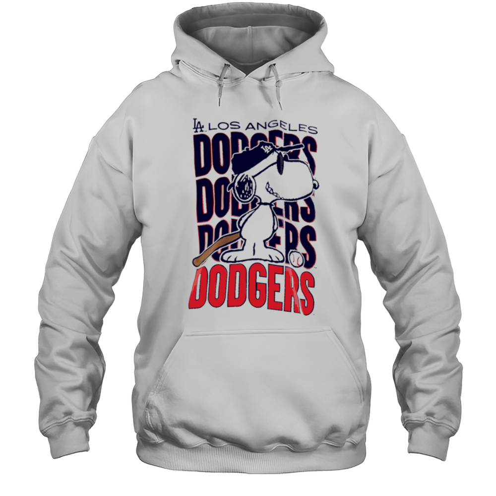 Peanuts Los Angeles Dodgers Repeat Shirt Unisex Hoodie