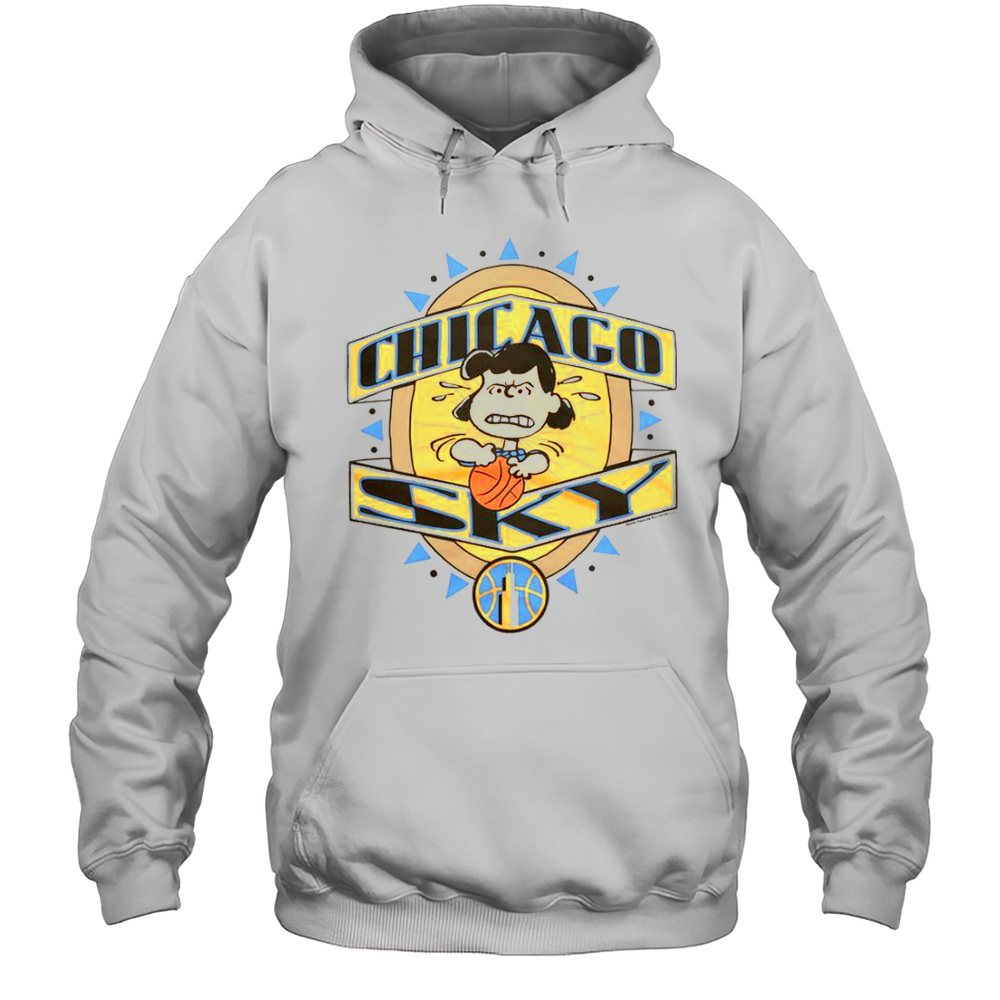 Peanuts Lucy X Chicago Sky T-Shirt Unisex Hoodie