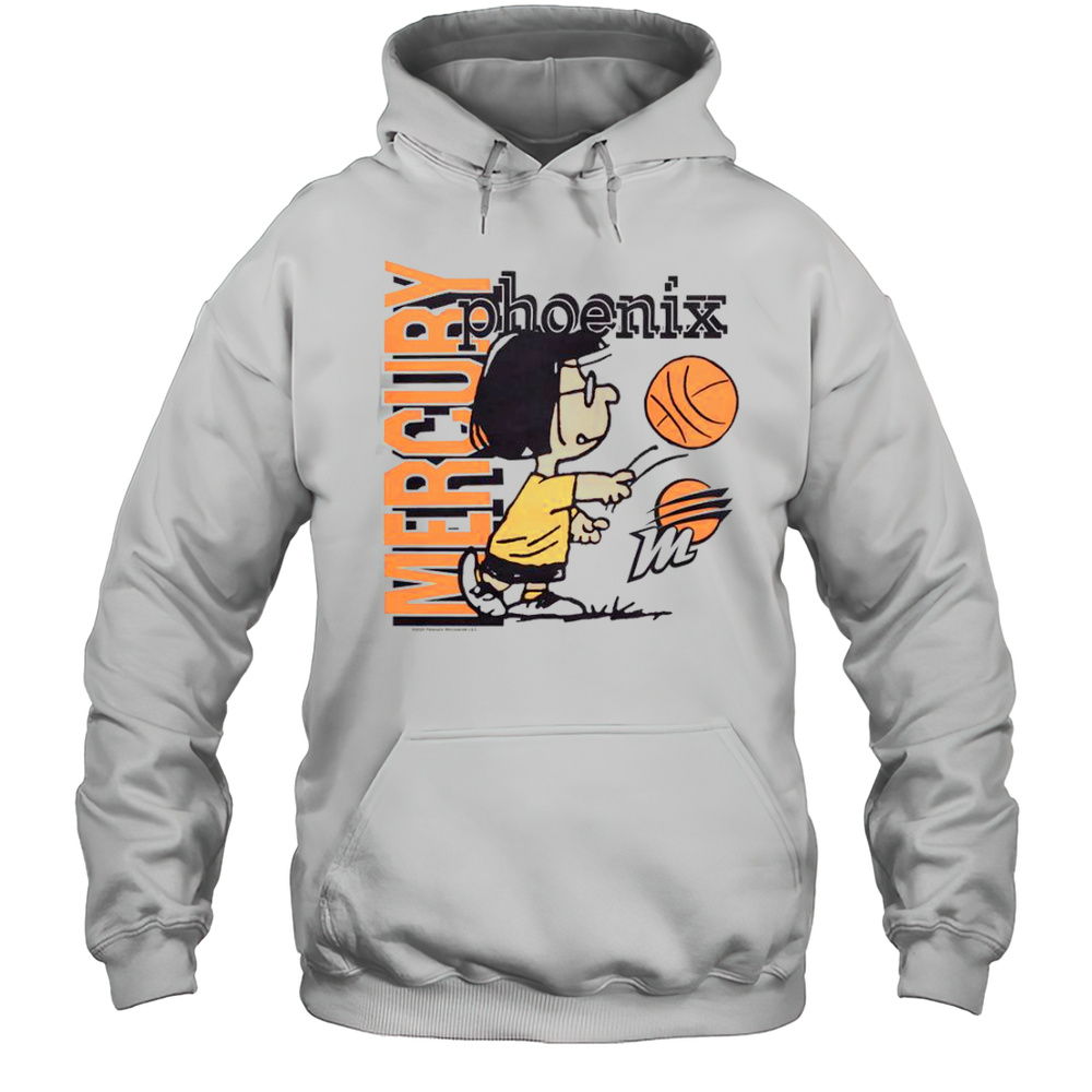 Peanuts Marcie X Phoenix Mercury T-Shirt Unisex Hoodie