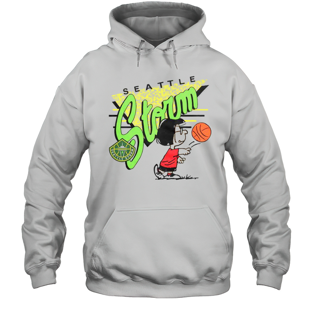Peanuts Marcie X Seattle Storm T-Shirt Unisex Hoodie