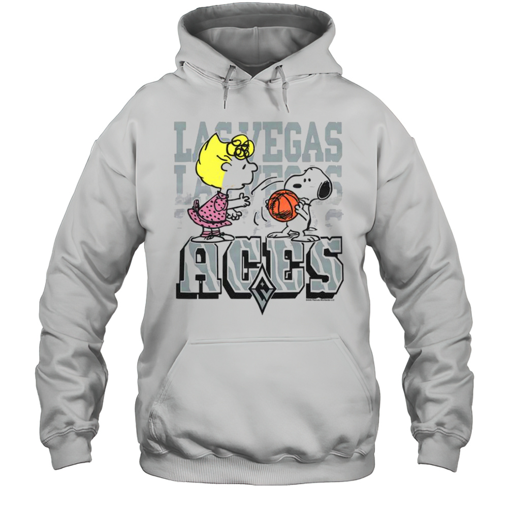 Peanuts Sally X Las Vegas Aces T-Shirt Unisex Hoodie