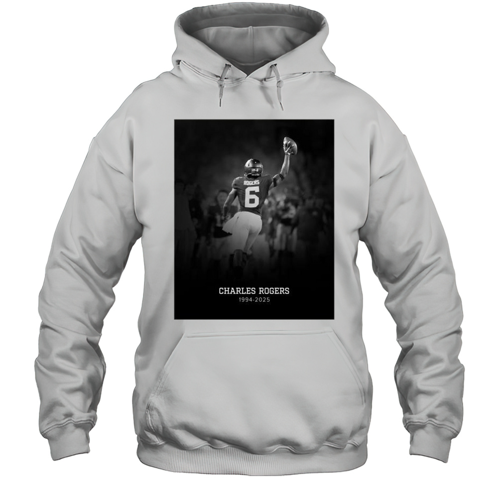 Rest In Peace Former Gopher Charles Rogers 1994-2025 Minnesota Golden Gophers T-shirt Unisex Hoodie