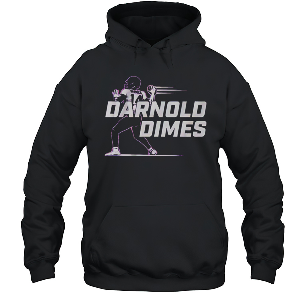 Sam Darnold Minneapolis Purple Dimes Short Sleeve Fashion Player Shirt Unisex Hoodie