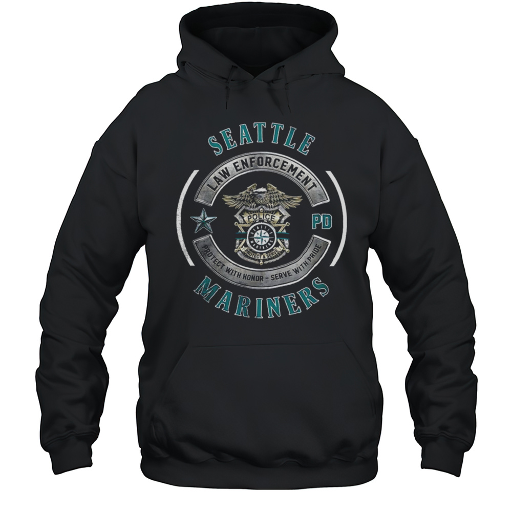 Seattle Mariners Law Enforcement 2025 Shirt Unisex Hoodie