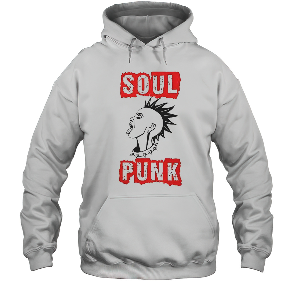 Soul Punk Girl Head T-Shirt Unisex Hoodie