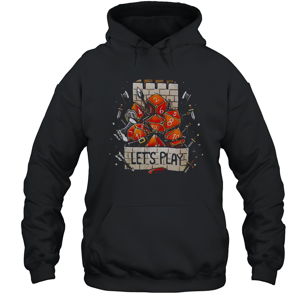 Tower Dice Lets Play Shirt Unisex Hoodie